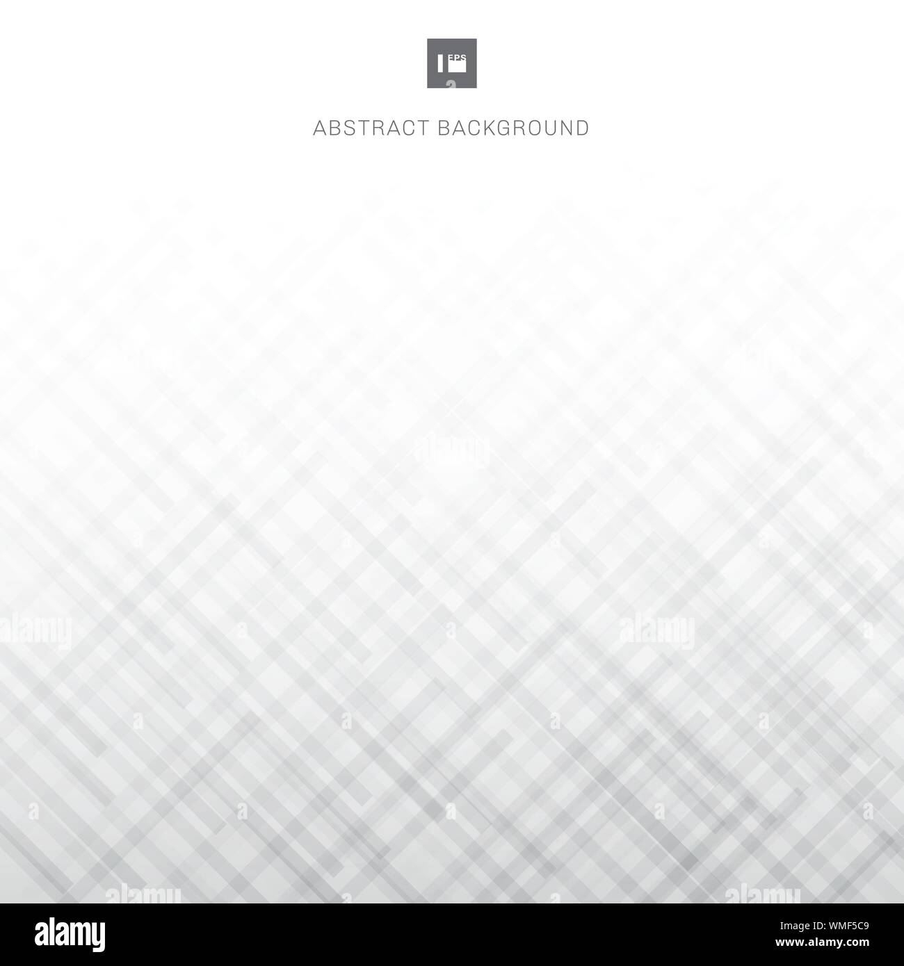 Abstract white and gray gradient stripe diagonal line background with ...