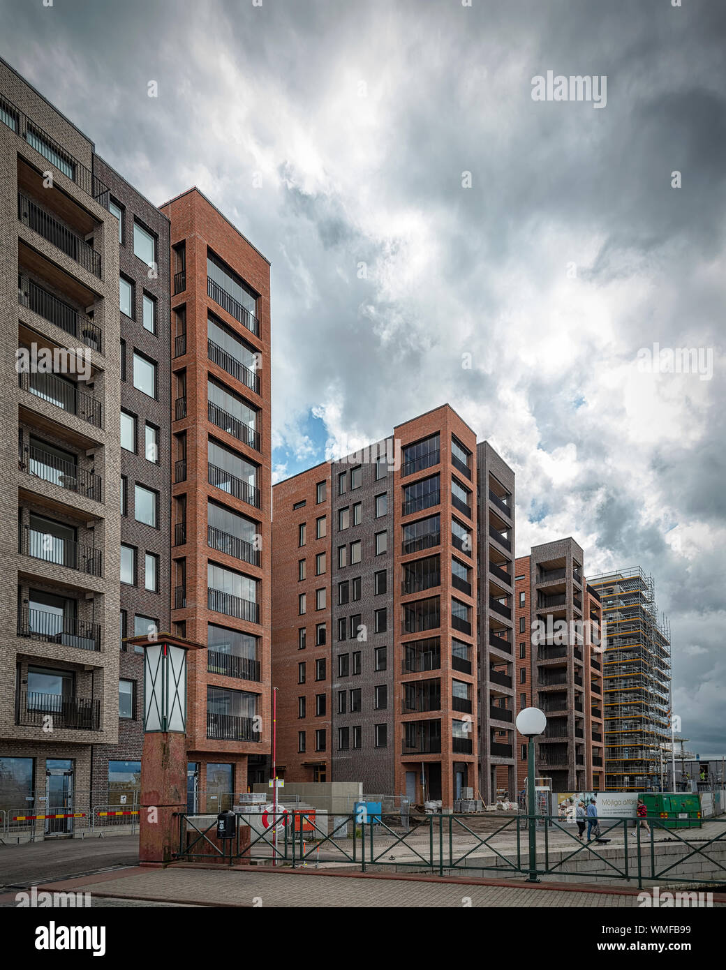 HELSINGBORG, SWEDEN - AUGUST 16, 2019: The new luxury apartment ... - Luxury Exclusive Apartment Buildings In Sweden