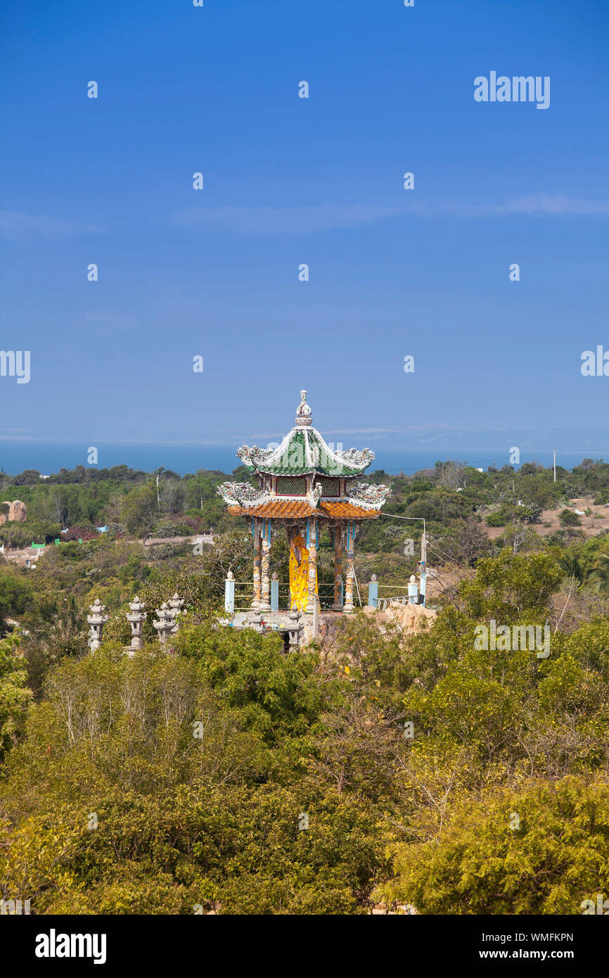 Co Tach Pagoda, near Mui Ne, Binh Thuan, Vietnam, Asia Stock Photo