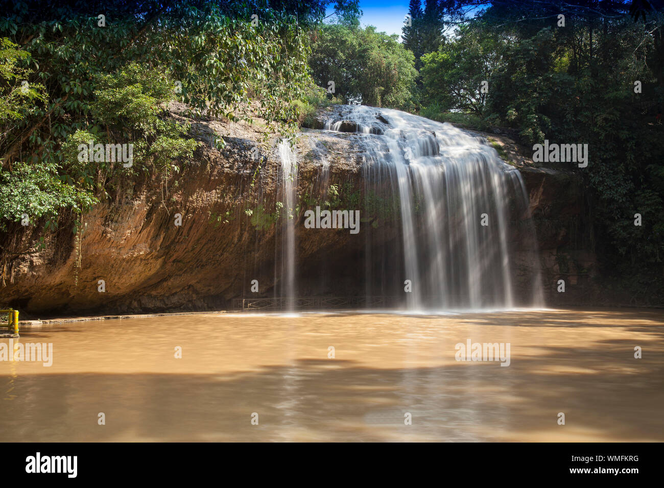 Park from Prenn waterfall, central highlands, Dalat, Vietnam, Southeast Asia, Asia Stock Photo