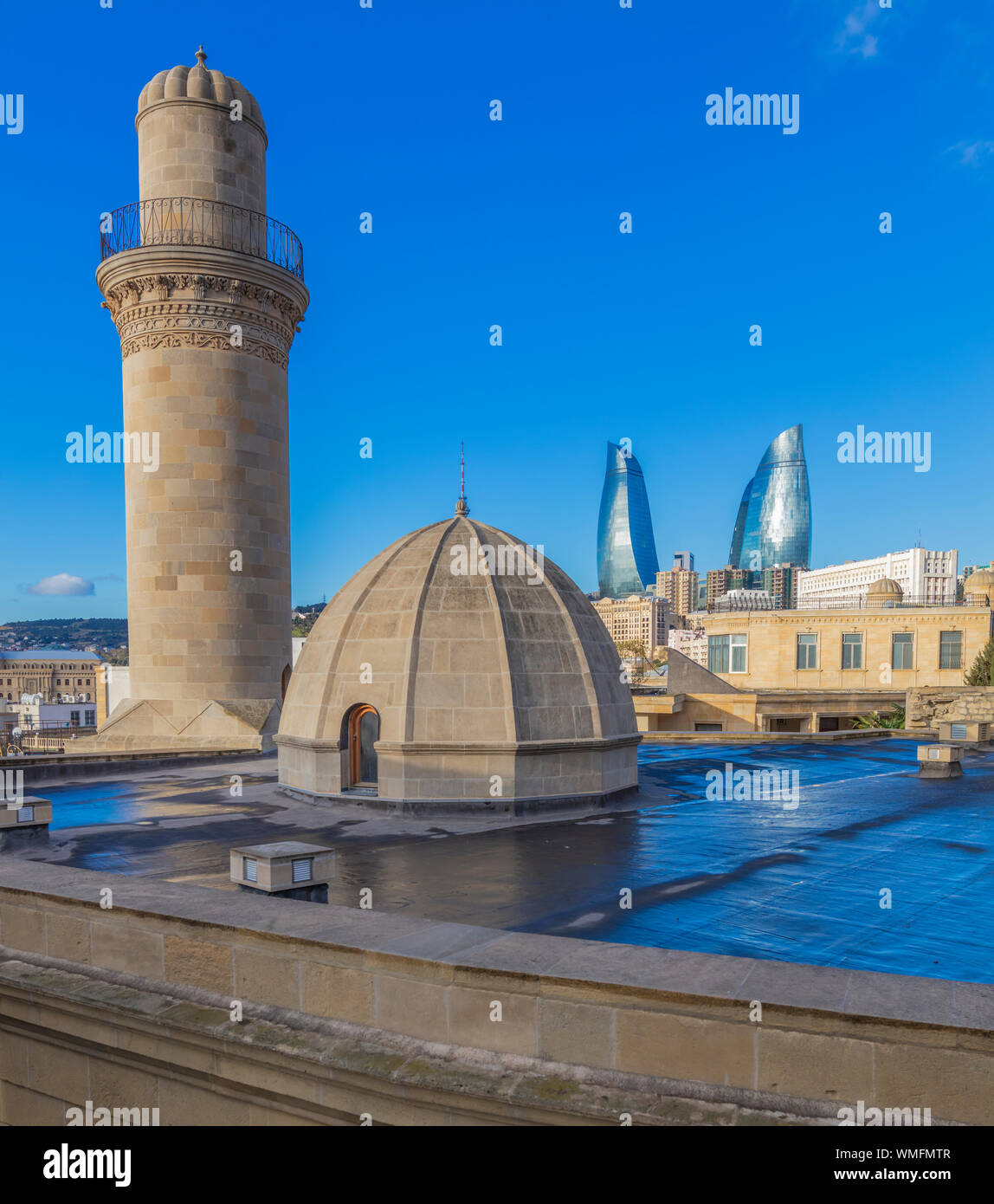 Old City, Inner City, Baku, Azerbaijan Stock Photo