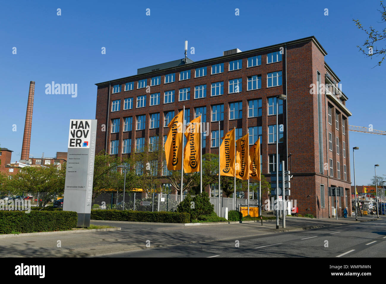 Continental Aktiengesellschaft, Hauptverwaltung, Vahrenwalder Strasse, Hannover, Niedersachsen, Deutschland Stock Photo