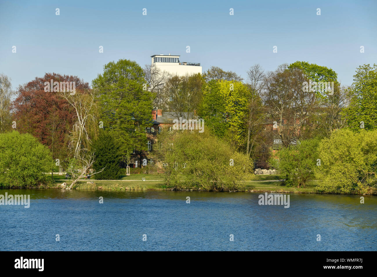 Insel Eiswerder, Haselhorst, Spandau, Berlin, Deutschland Stock Photo