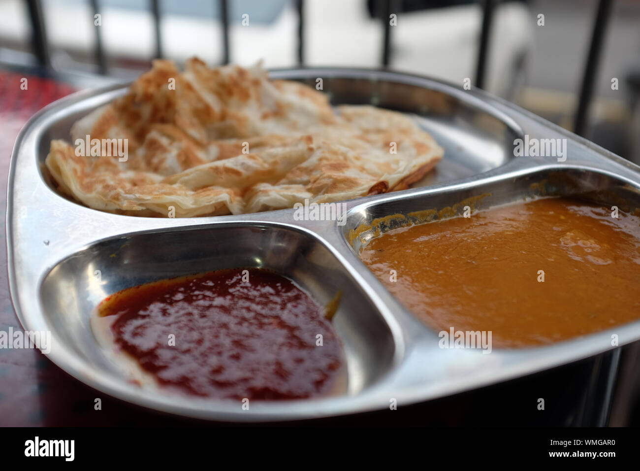 Roti Canai Stock Photo