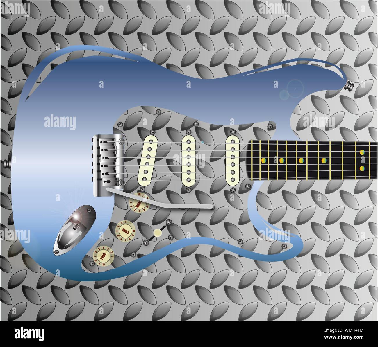 Metal Tone Guitar Stock Vector Image & Art Alamy