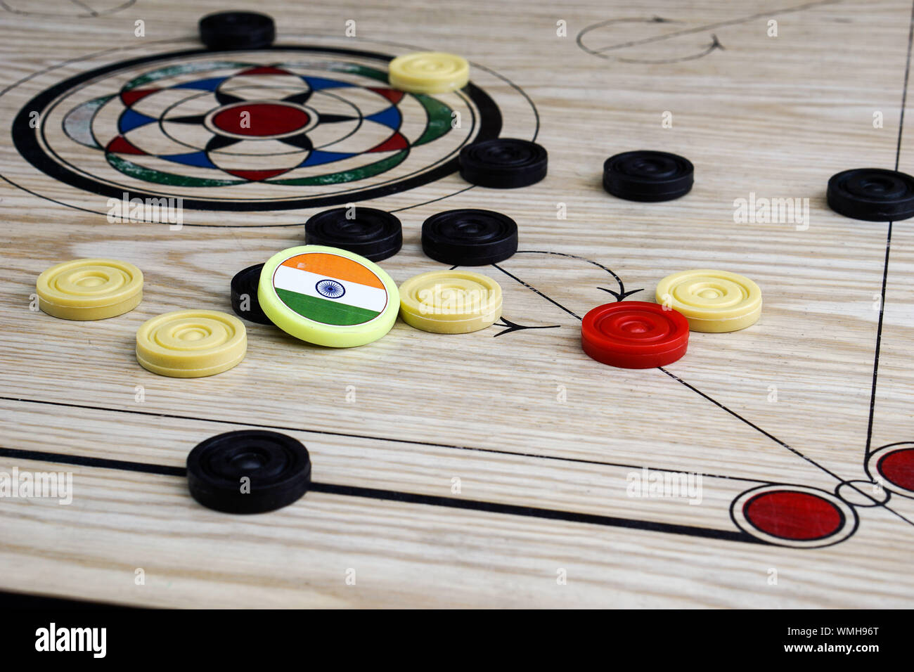 Carrom board game hires stock photography and images Alamy