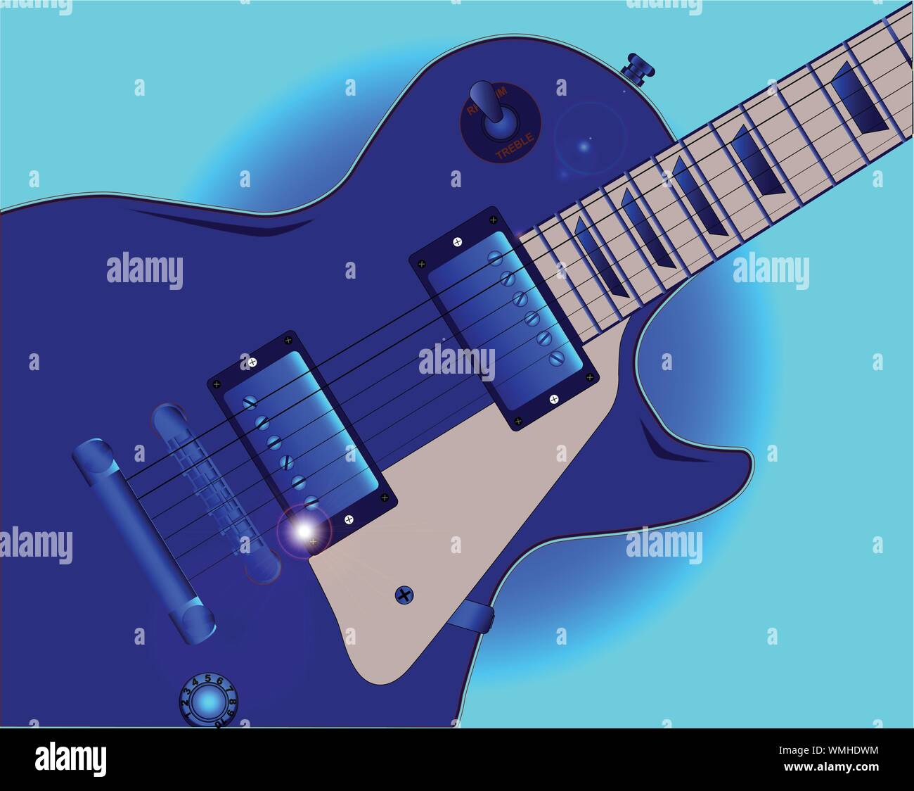 Gibson pickups Stock Vector Images - Alamy