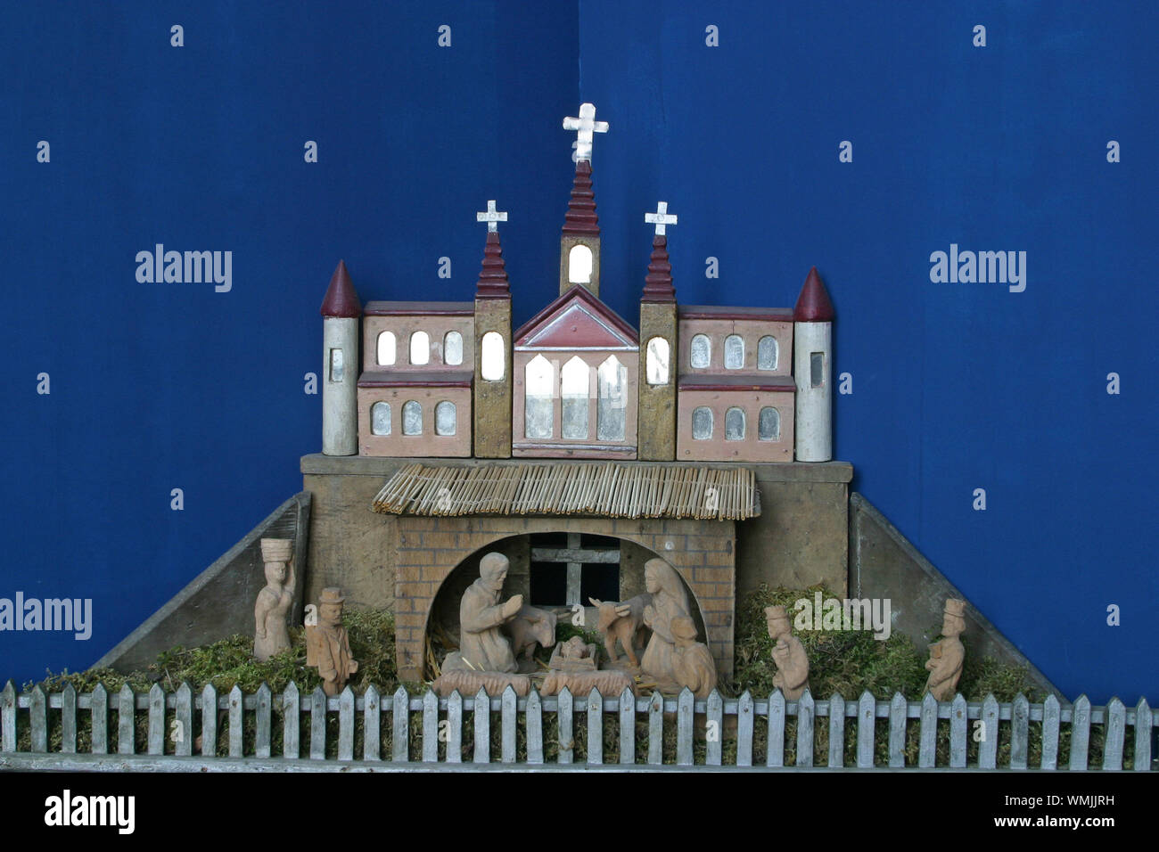 Nativity Scene People Church High Resolution Stock Photography and ...