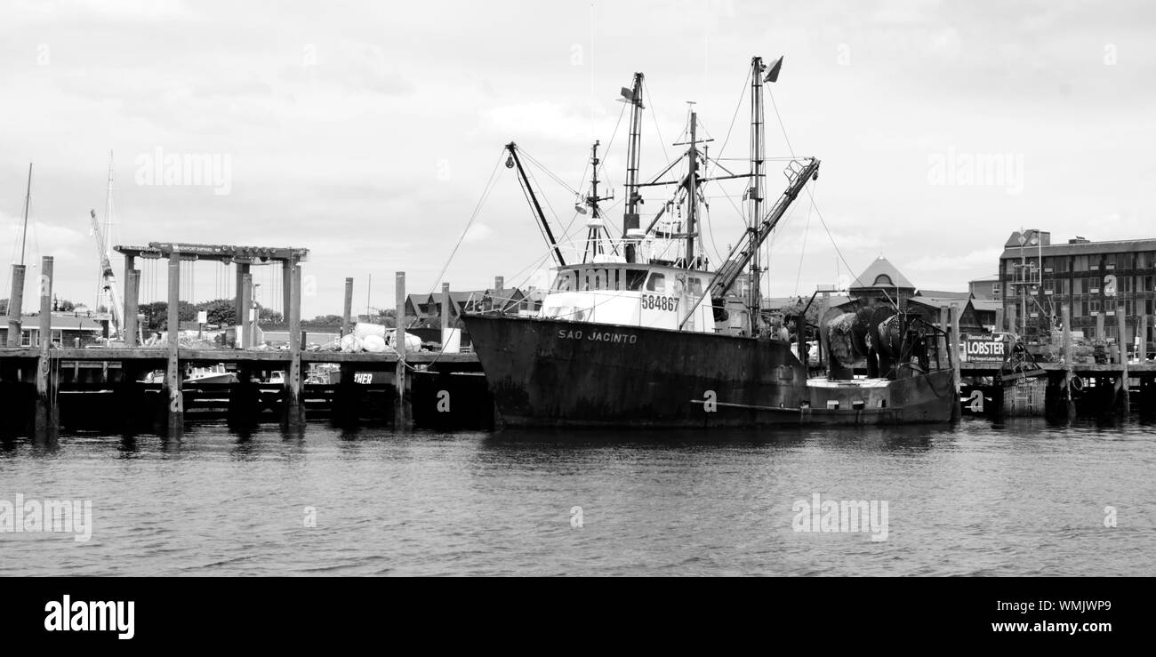 Harbour at Newport Rhode Island Stock Photo