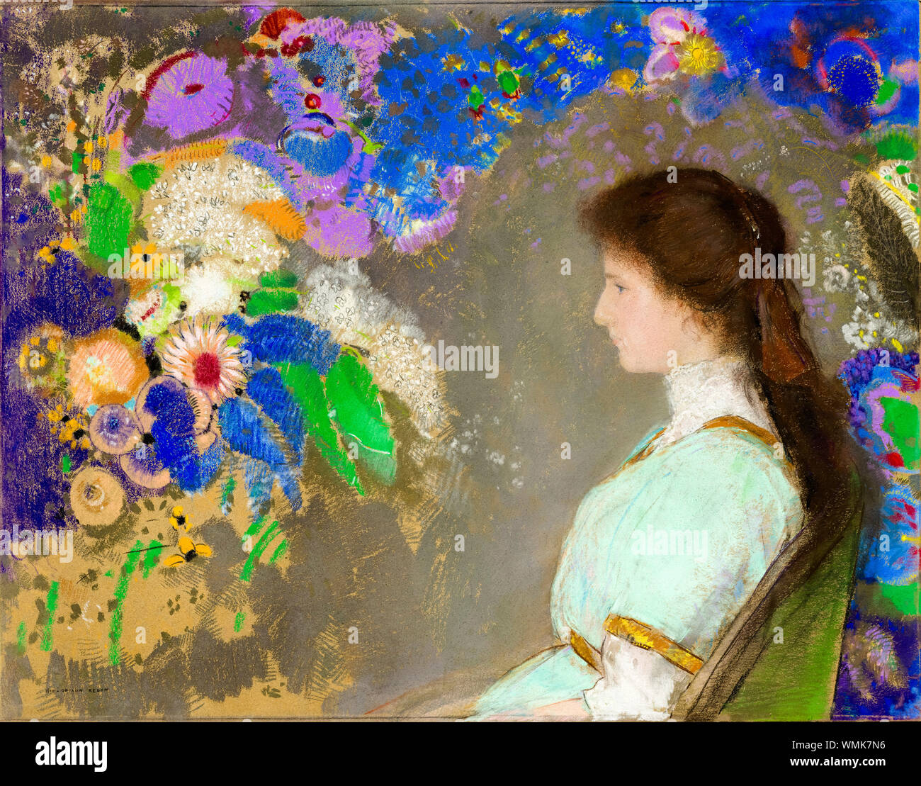 Odilon redon portrait hi-res stock photography and images - Alamy