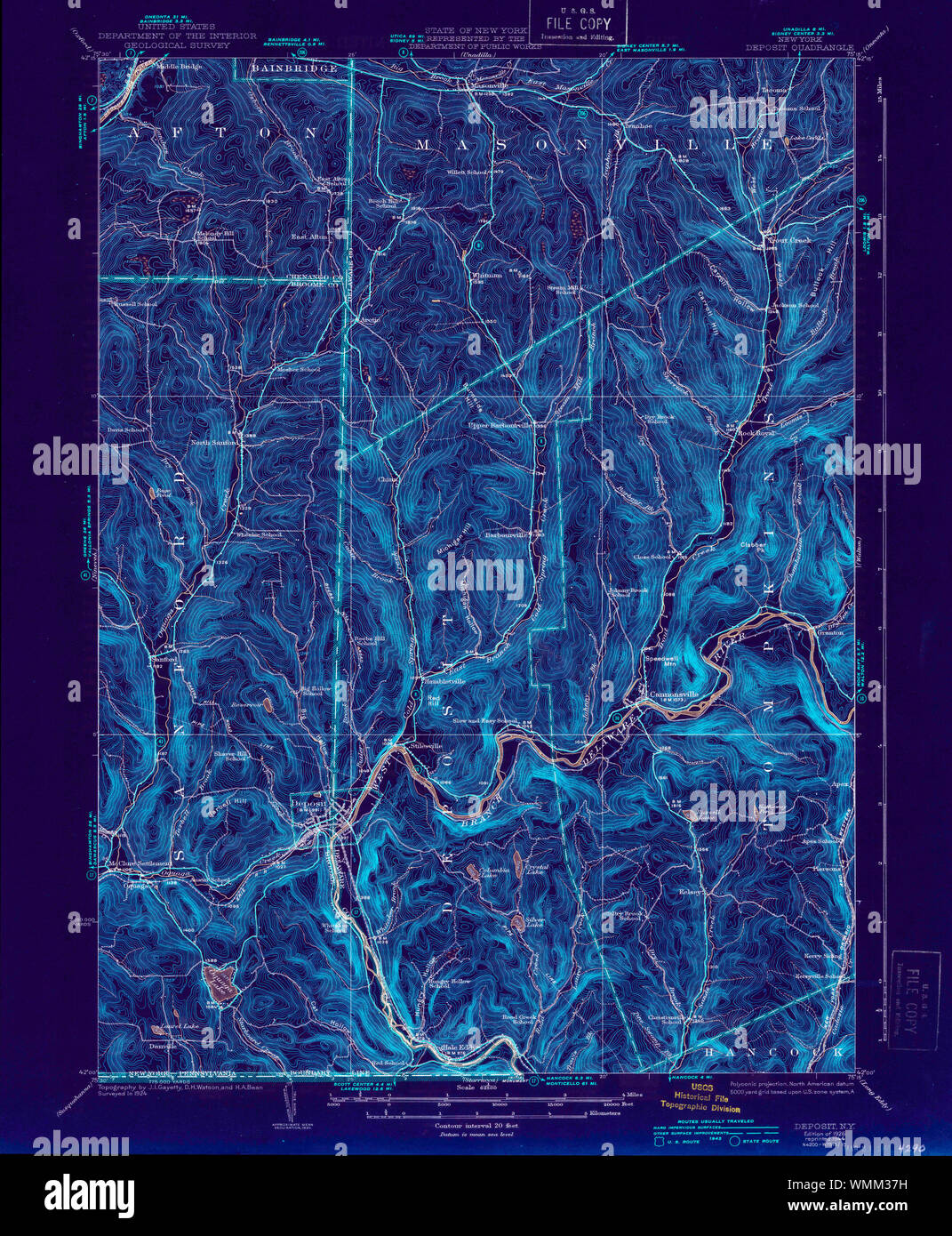 Deposit new york map hires stock photography and images Alamy