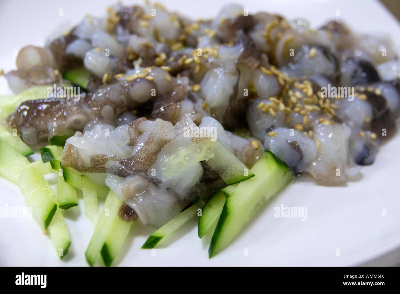 Octopus sashimi hi-res stock photography and images - Alamy