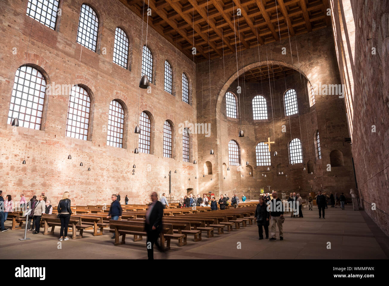 Trier, Germany. The Basilica of Constantine (Konstantinbasilika) or