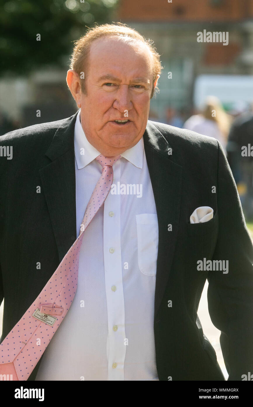Westminster London, UK. 5th September 2019. Andrew Neil British