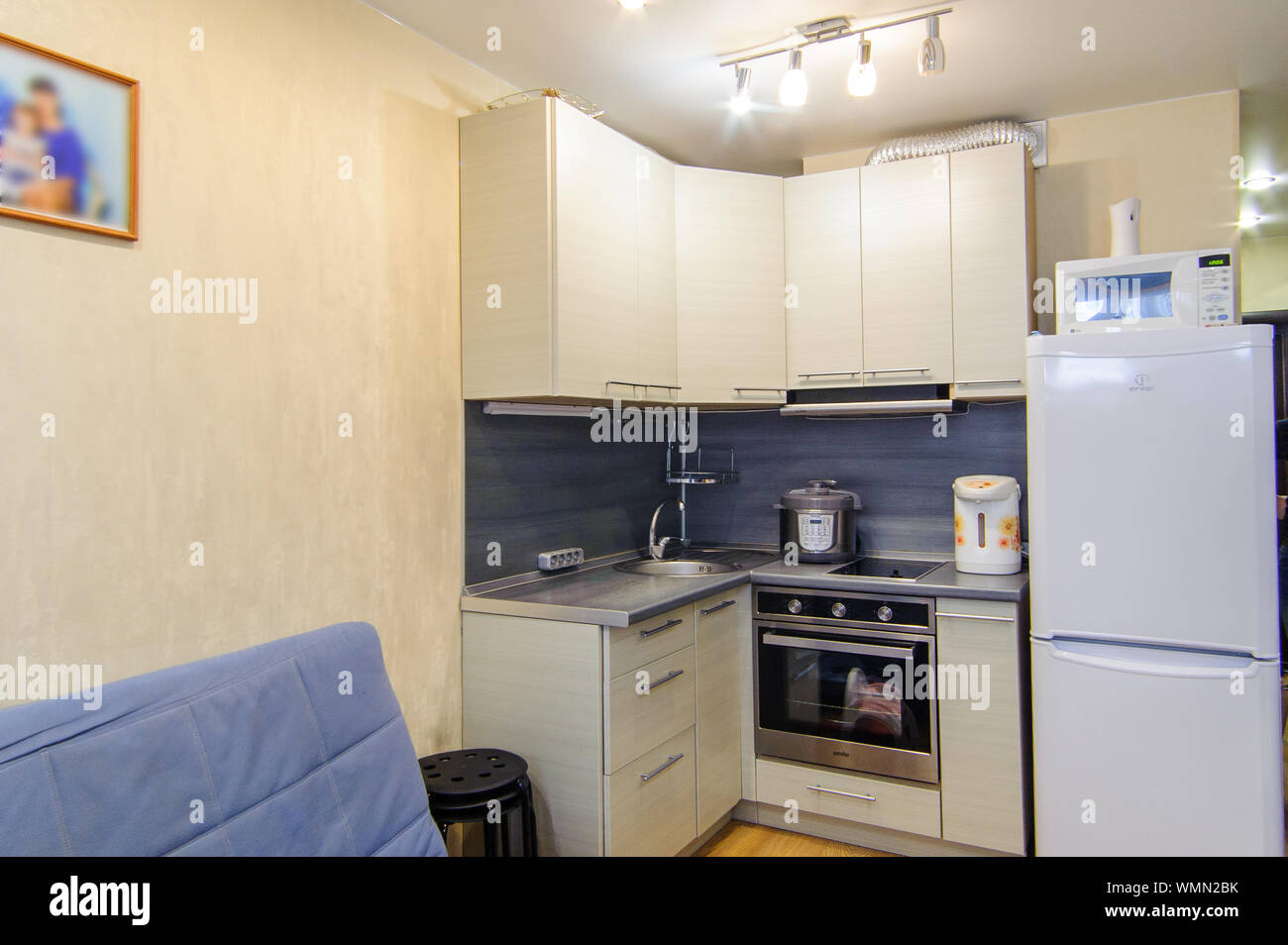 Russia Moscow June 05 2018 Interior Room Apartment Standard