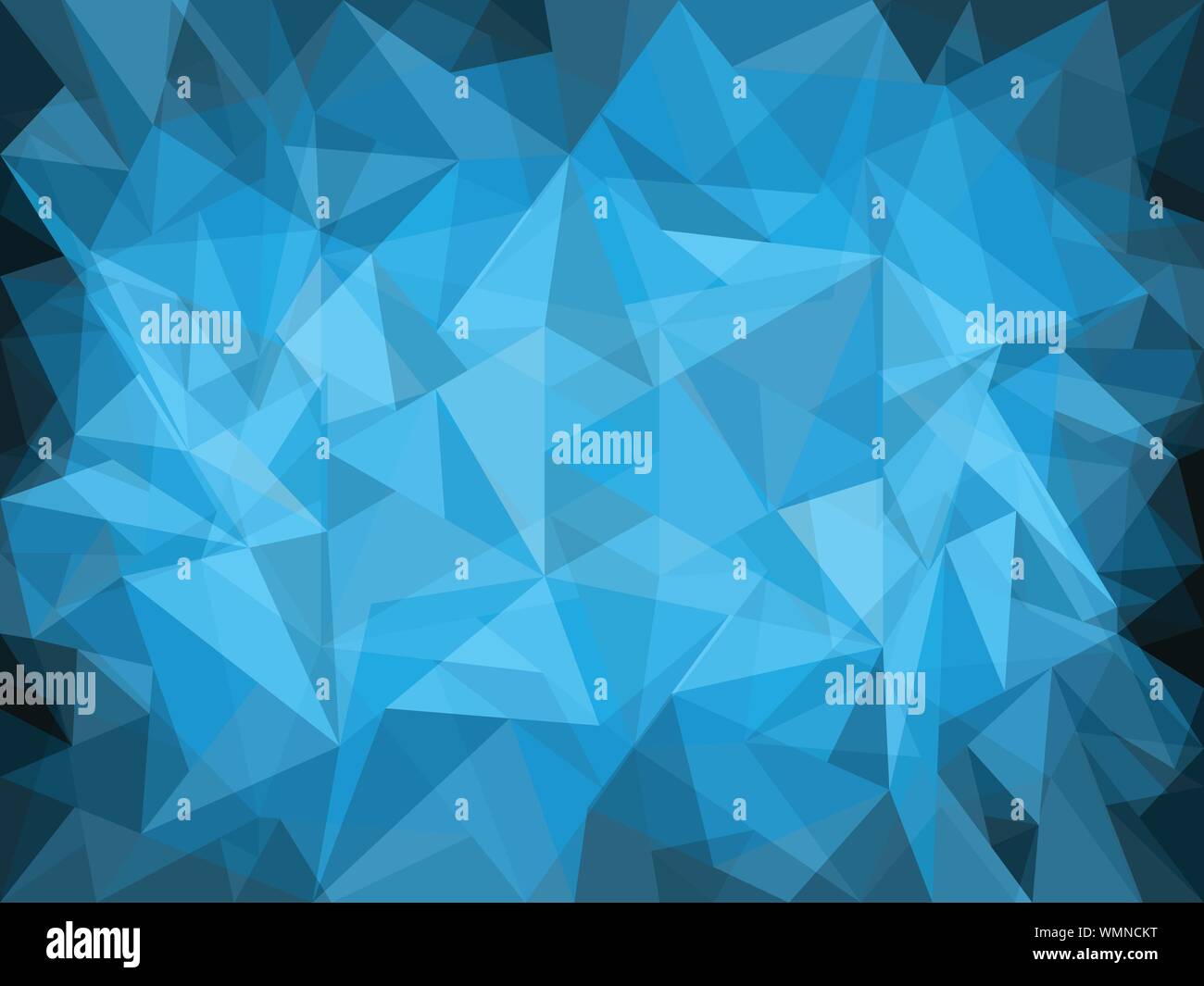 Abstract blue background with polygons Stock Vector Image & Art - Alamy