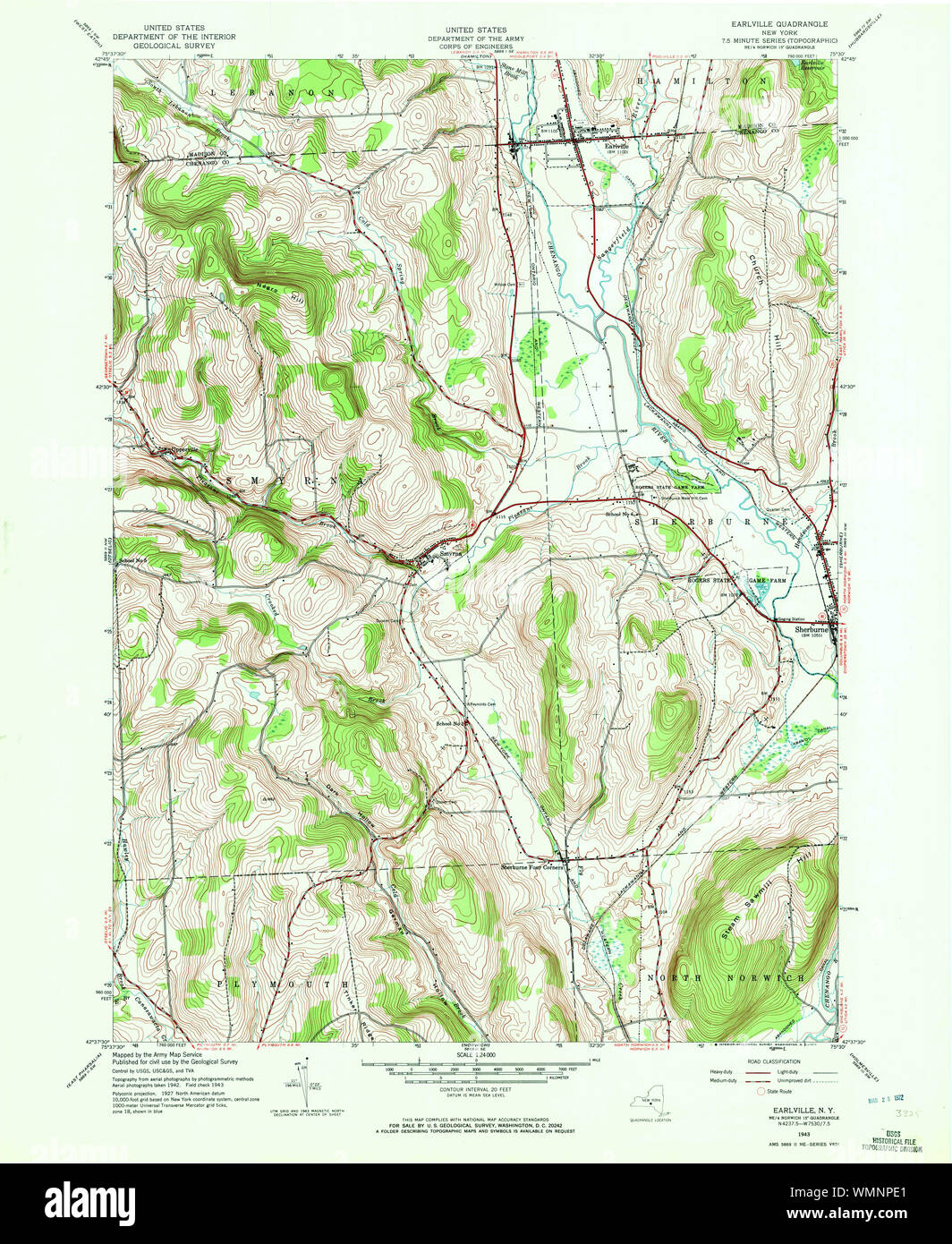 Earlville map hires stock photography and images Alamy
