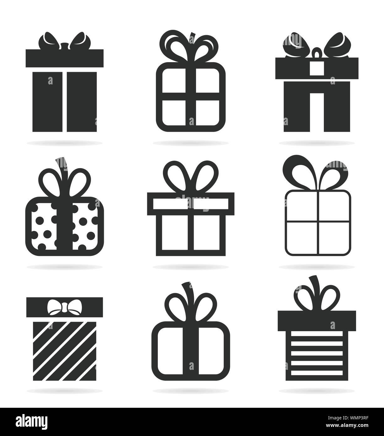 Gift an icon Stock Vector Image & Art - Alamy