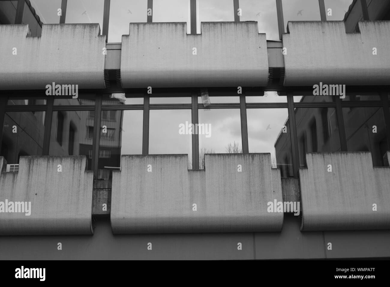 Modern architecture photography Siegen-Wittgenstein Stock Photo