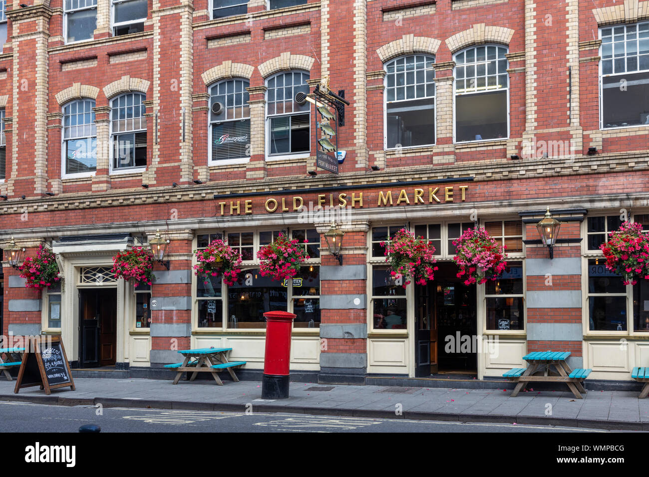 The Old Fish Market, Baldwin Street, Bristol, England, UK Stock Photo