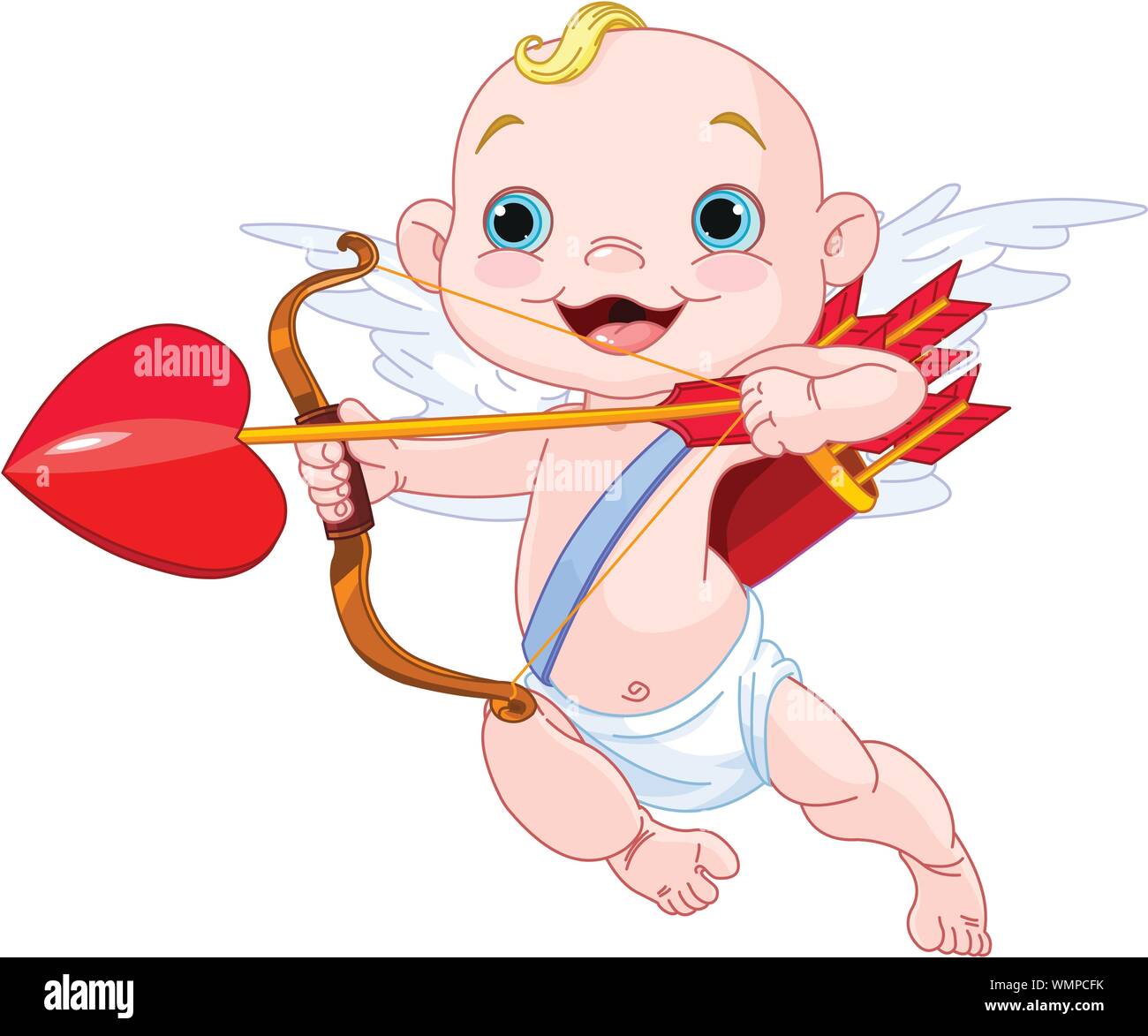 Valentines Day Cupid Stock Vector Image & Art Alamy