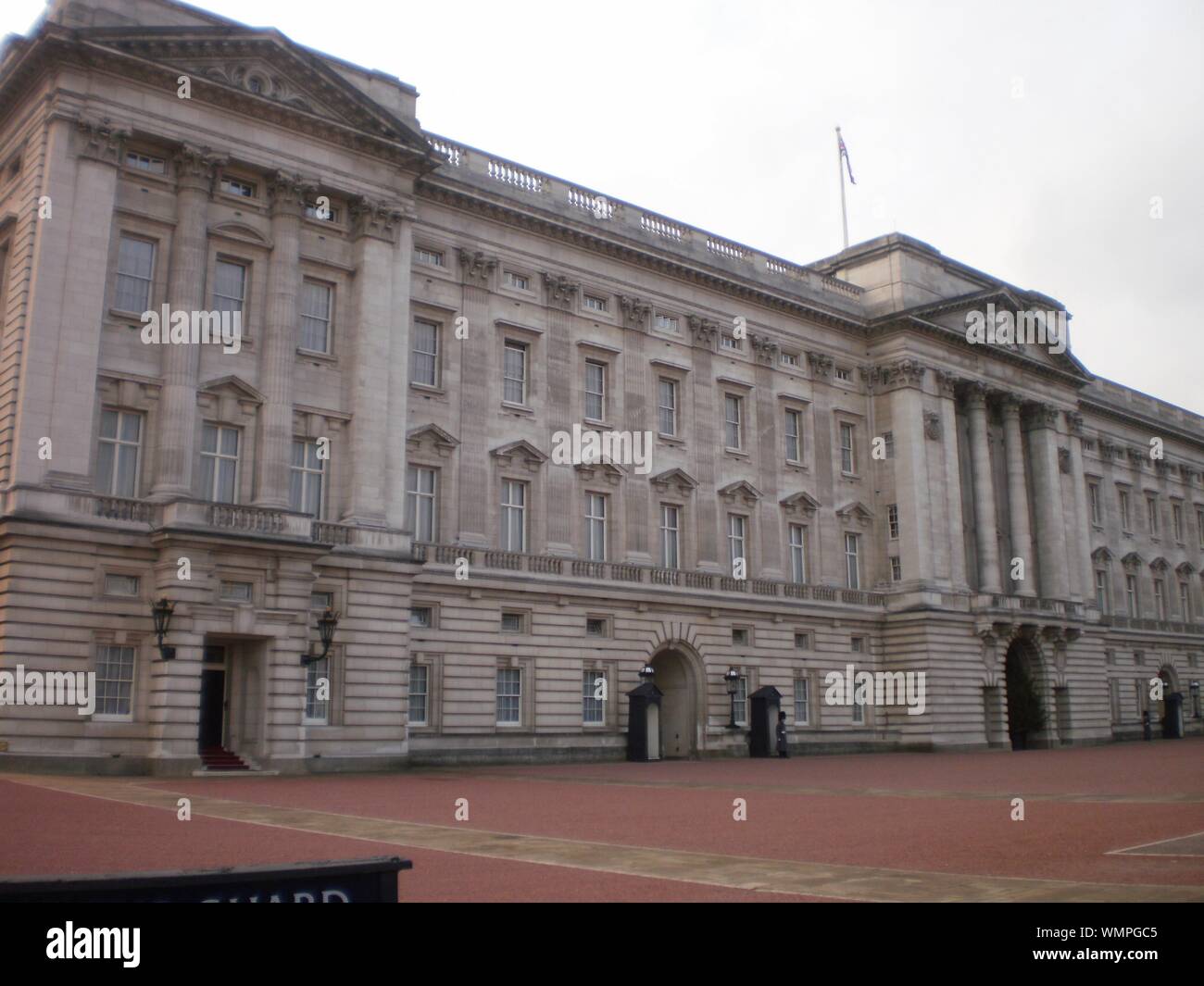 Facade Of The Courtyard Building In Buckingham Palace In