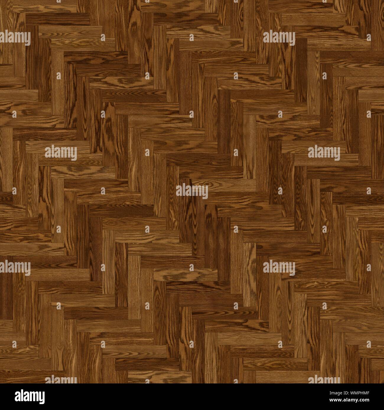 Parquet Herringbone Natural Dark Oak Seamless Floor Texture Or