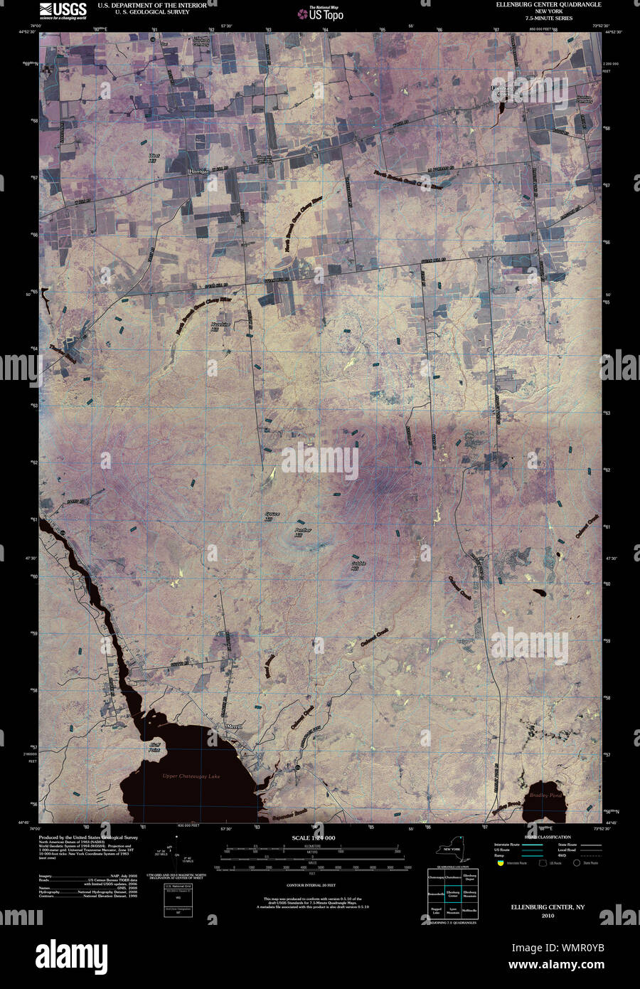 New York NY Ellenburg Center 20100126 TM Inverted Restoration Stock