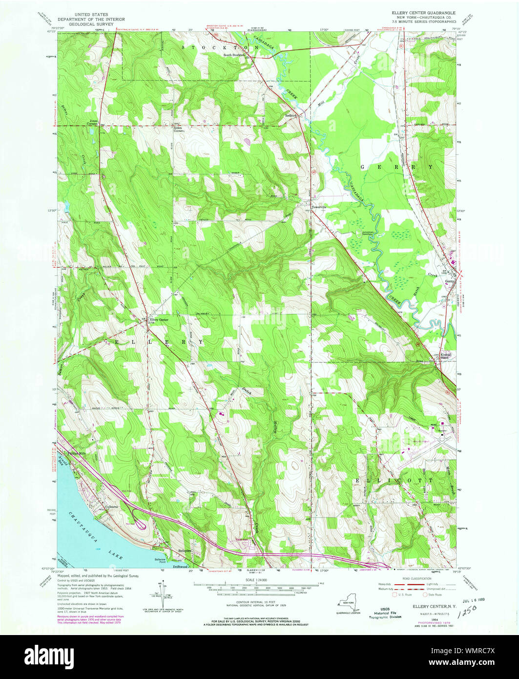 New York NY Ellery Center 255475 1954 24000 Restoration Stock Photo Alamy