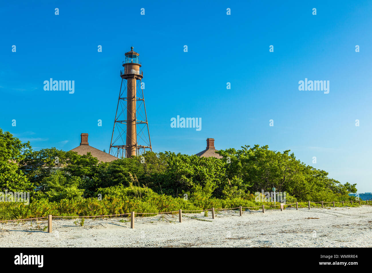 Sanibel Island Light in Sanibel Island Lighthouse Beach Park on Sanibel