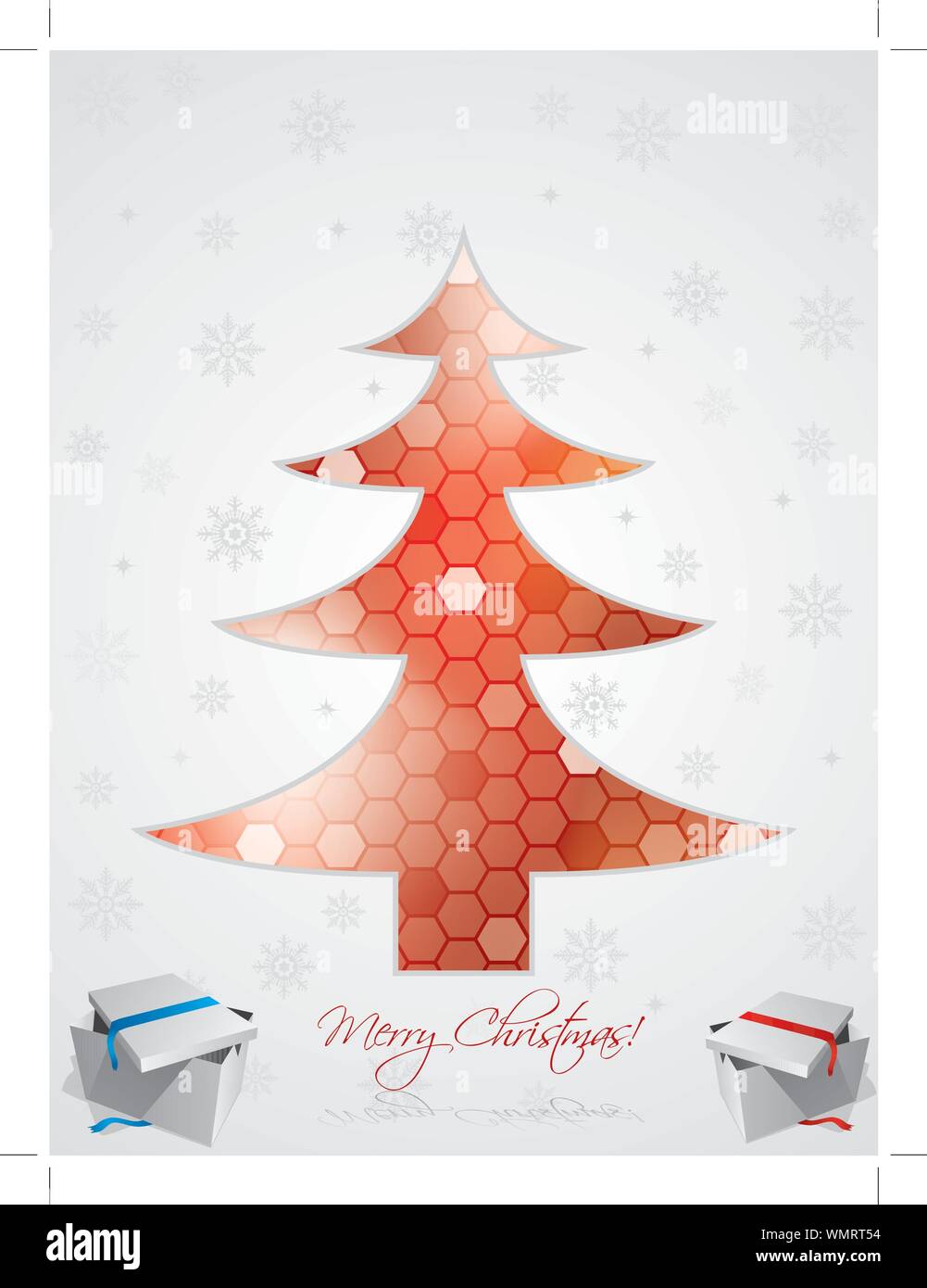 Christmas greeting card design Stock Vector Image & Art - Alamy