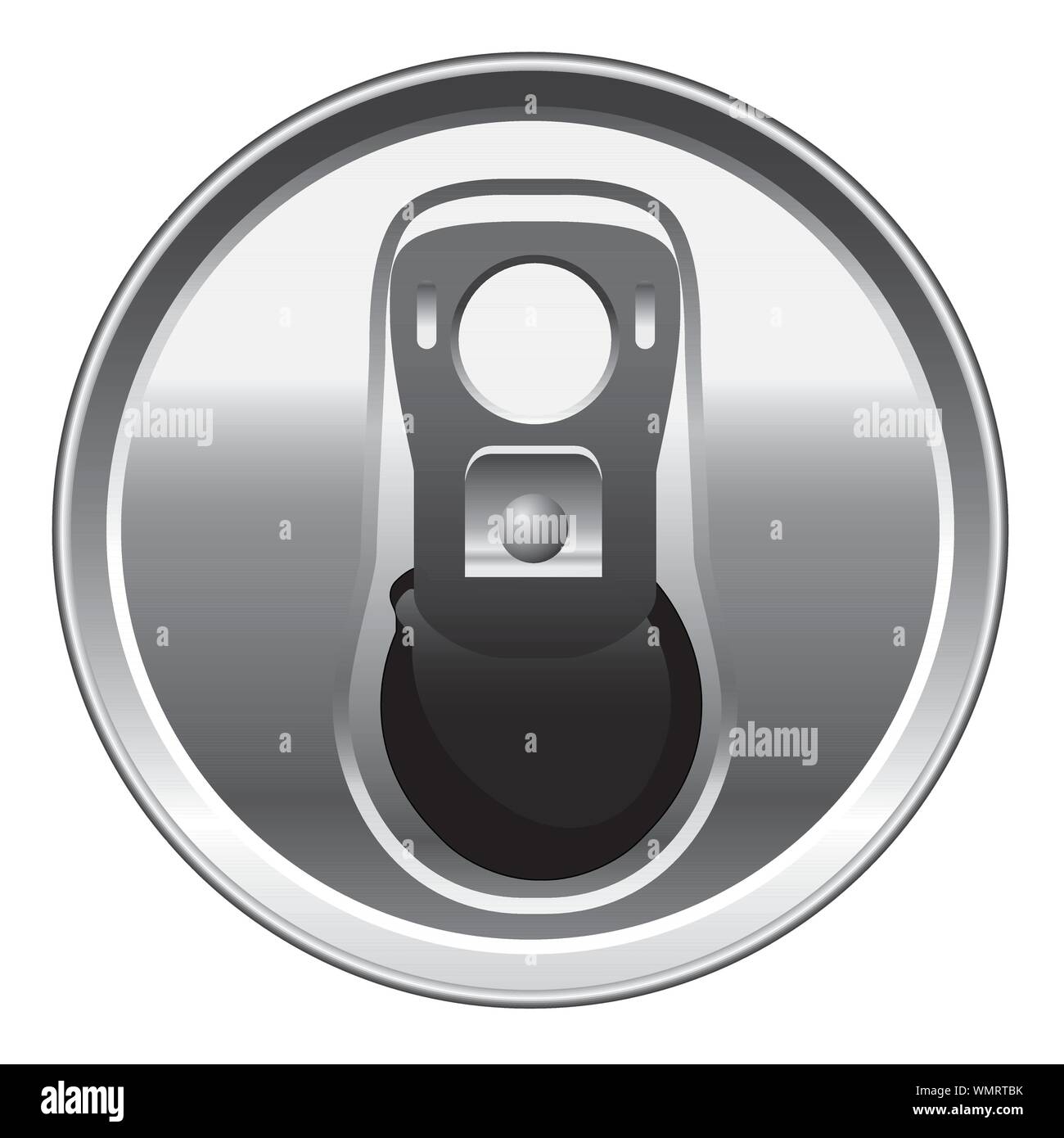 Top of soda can Stock Vector Images Alamy