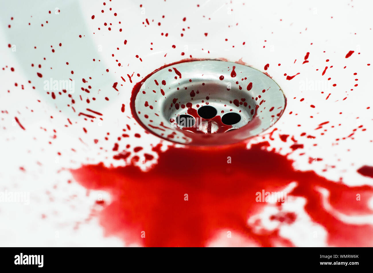 Blood In Bathroom Sink High Resolution Stock Photography And Images Alamy