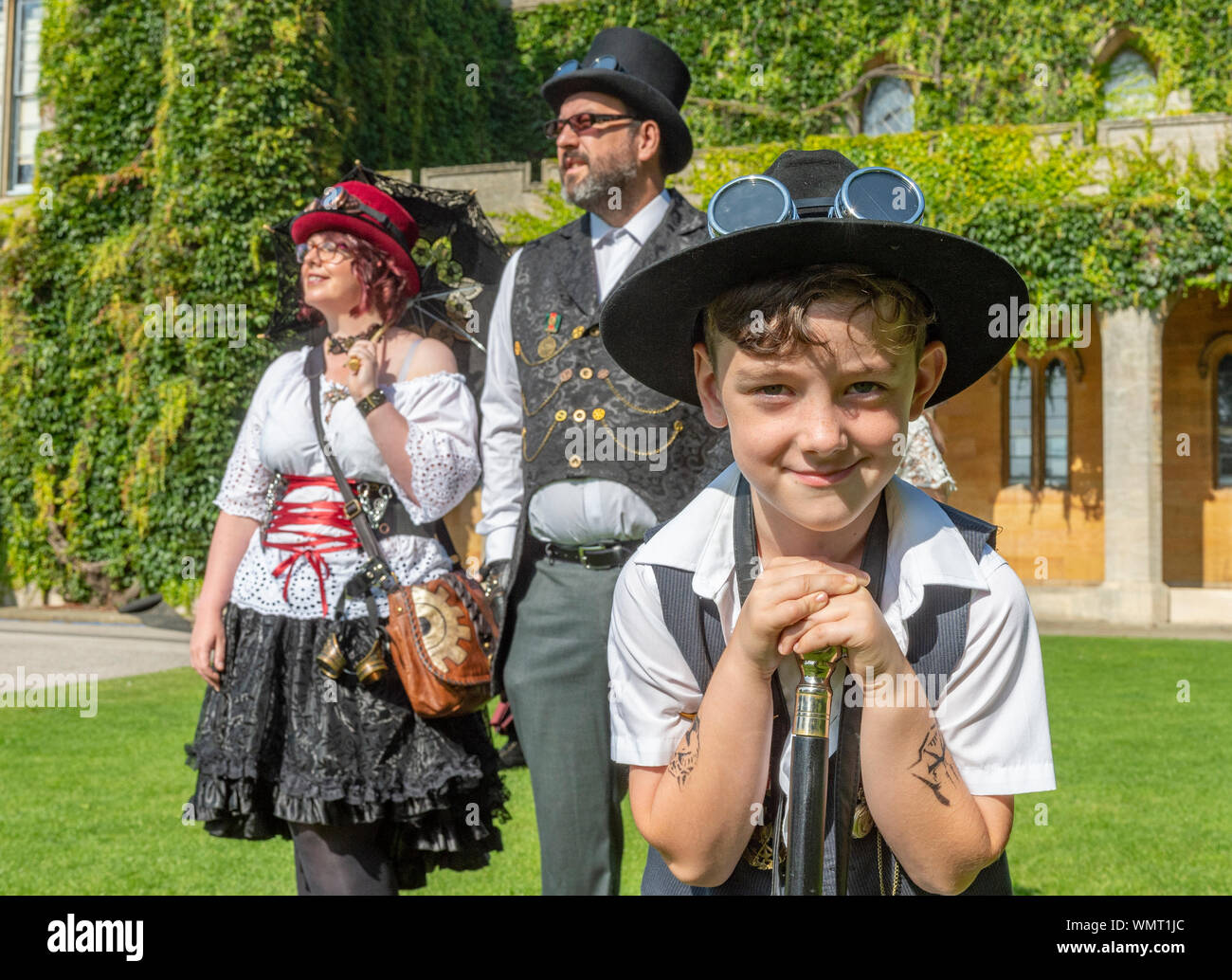 Lincoln, Lincolnshire, England, UK - The biggest Asylum Steampunk Festival on Earth is held in The City of Lincoln Stock Photo