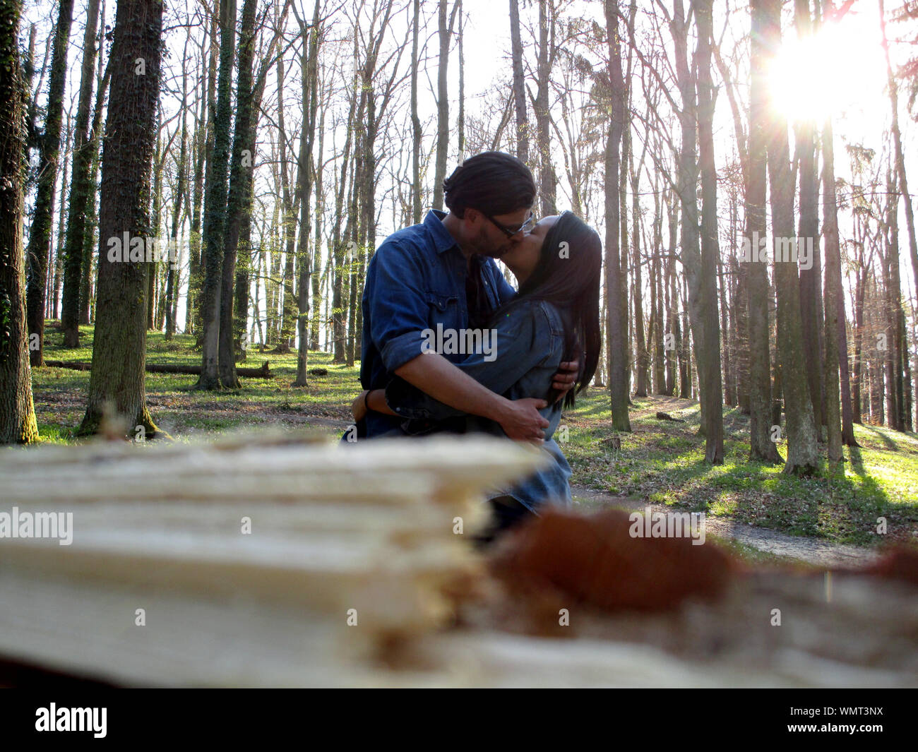 Kissing trees hi-res stock photography and images - Alamy