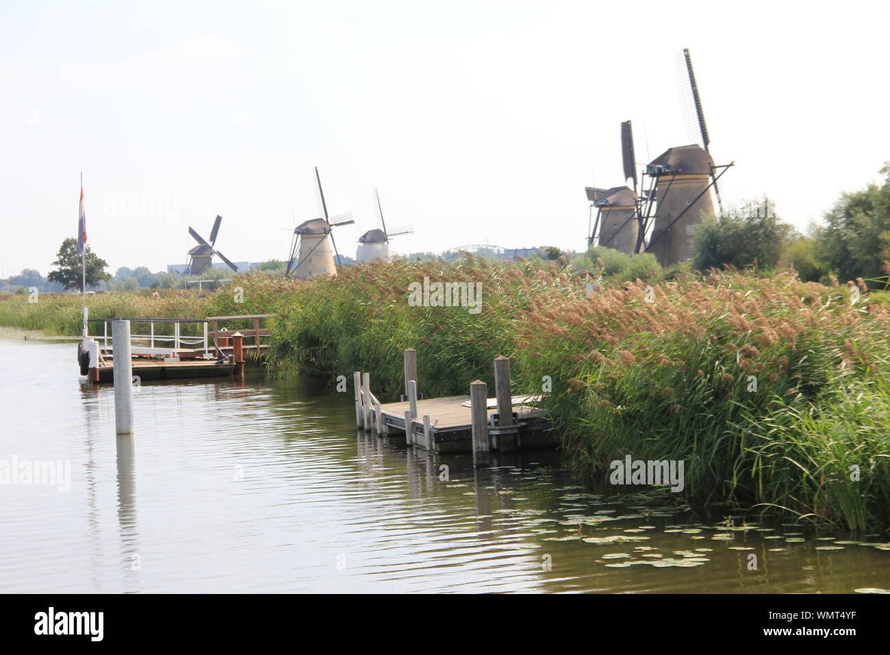 Kinderdijk, The Netherlands Stock Photo