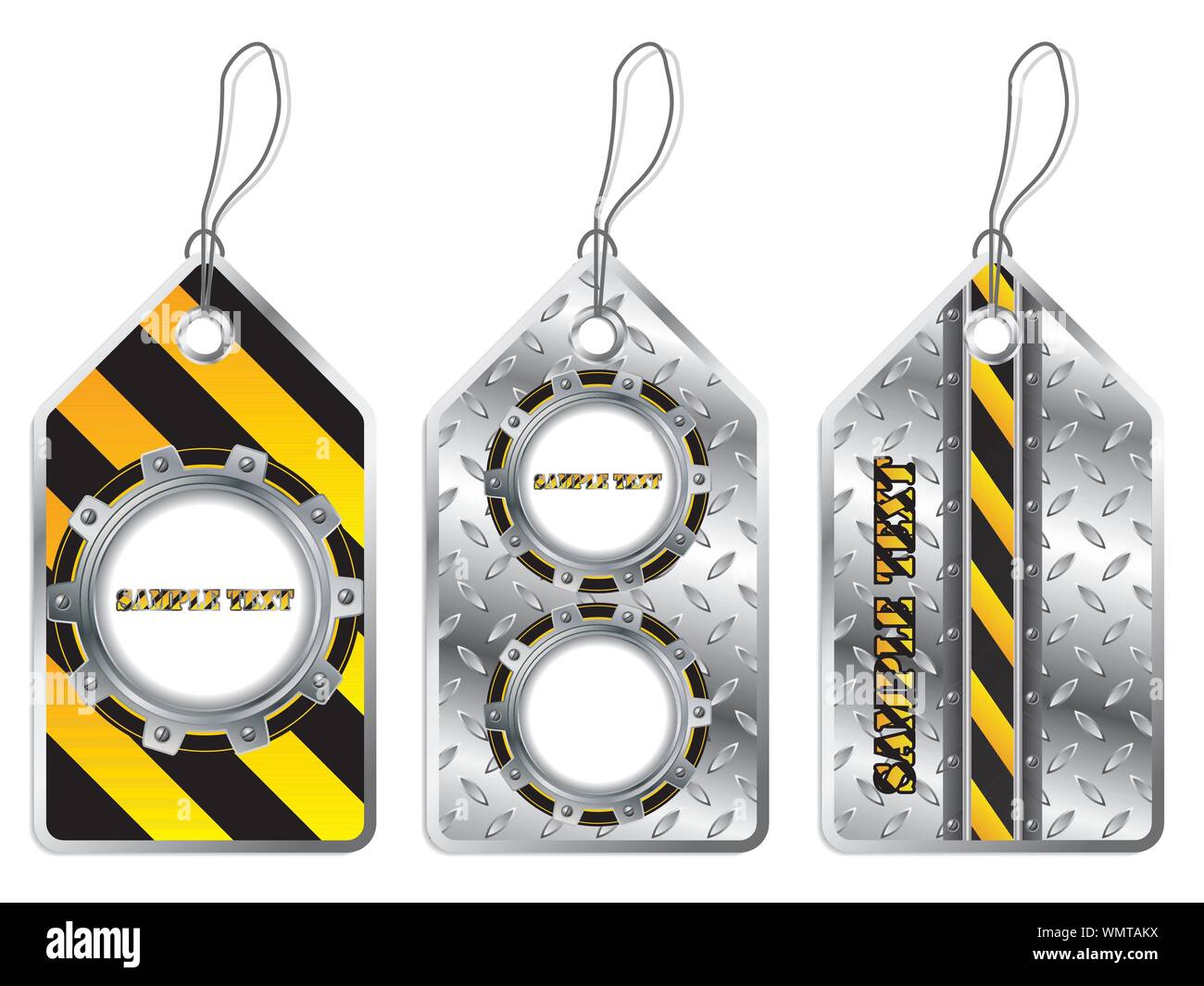 Construction label set Stock Vector Image & Art - Alamy