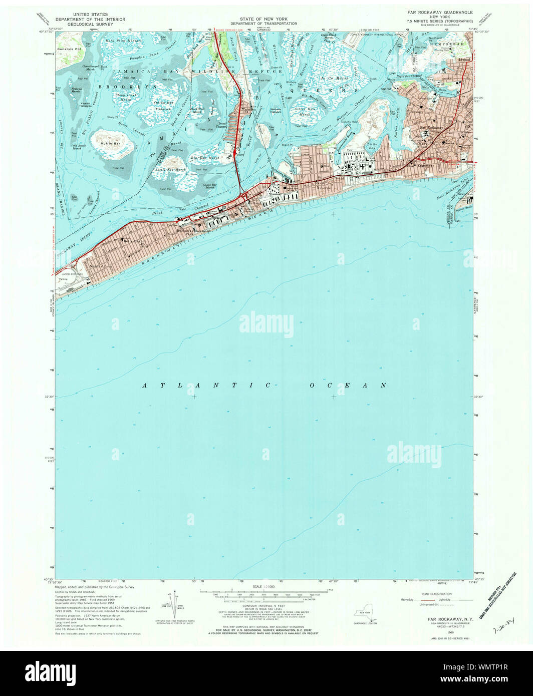 New York NY Far Rockaway 138140 1969 24000 Restoration Stock Photo - Alamy