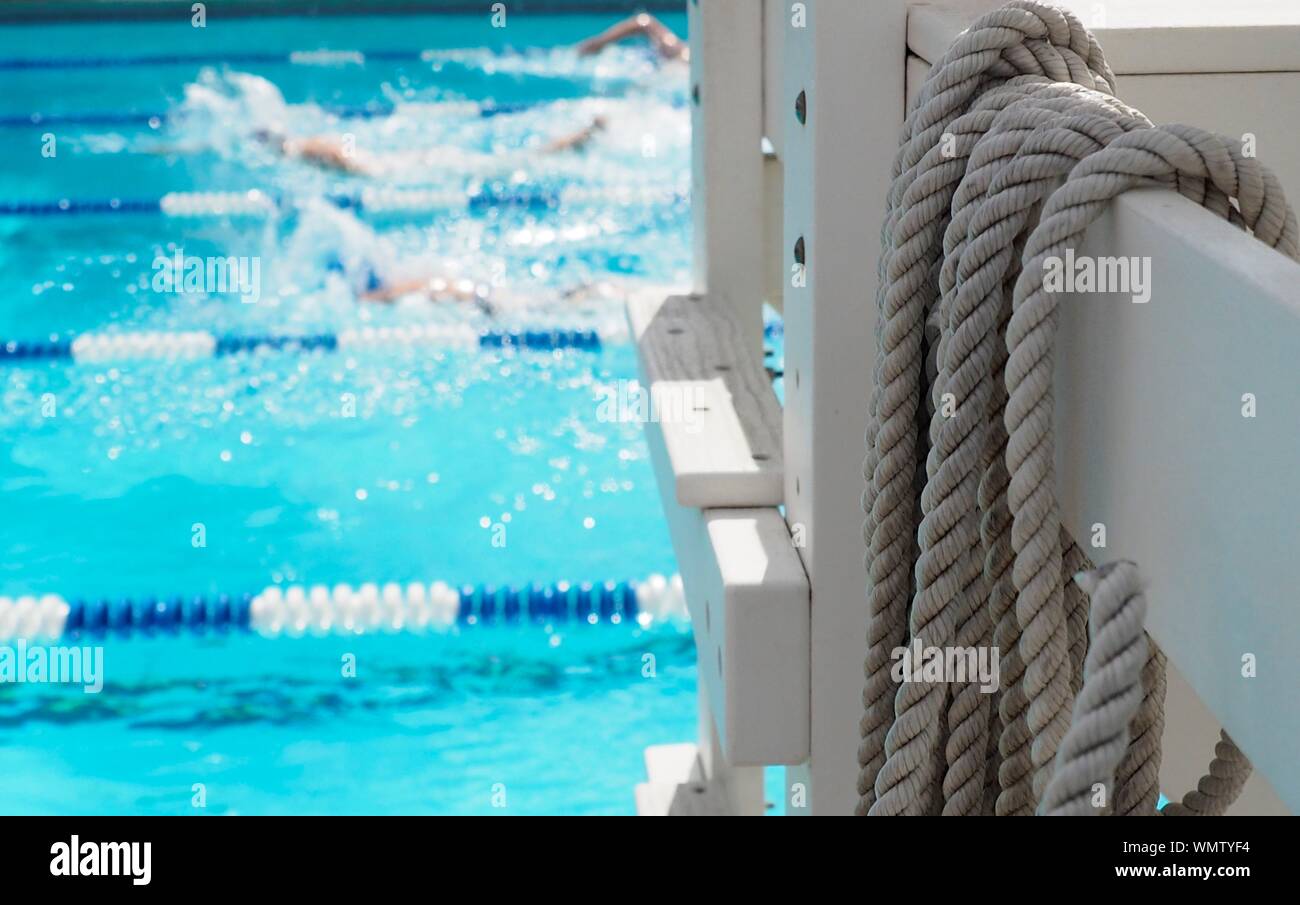Swimming lane ropes hi-res stock photography and images - Alamy