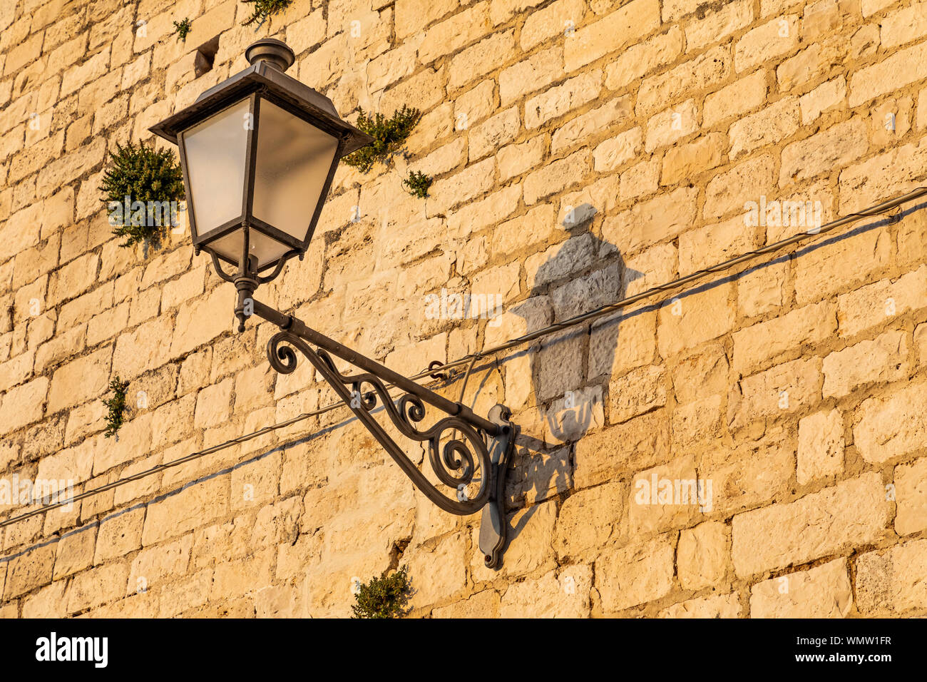 Wrought iron street lamp hi-res stock photography and images - Alamy