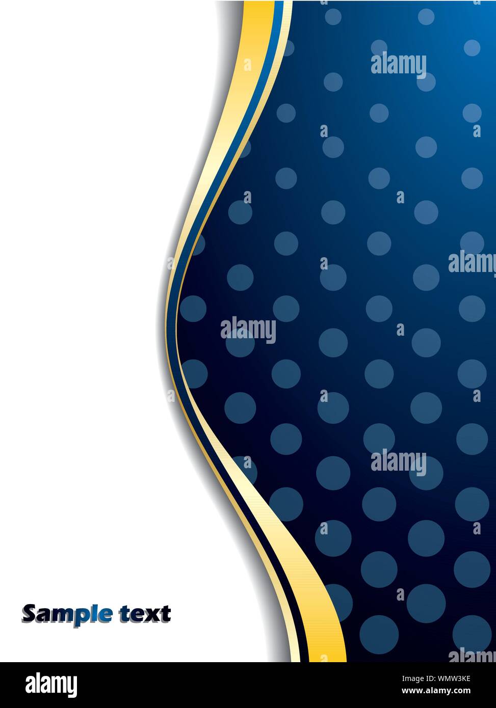 Blue background with dots Stock Vector Image & Art - Alamy