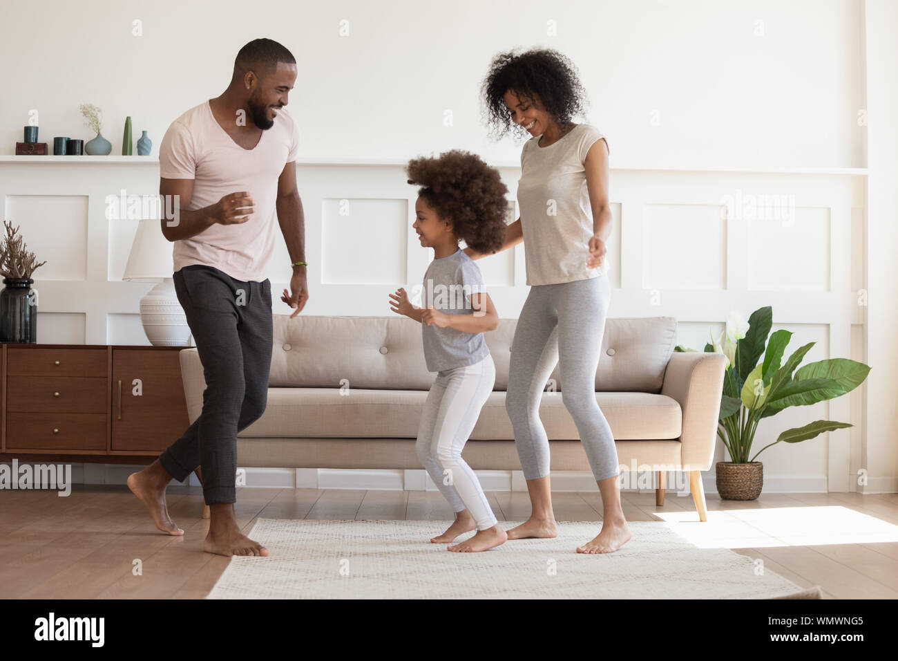 African american father daughter dancing hi-res stock photography and ...