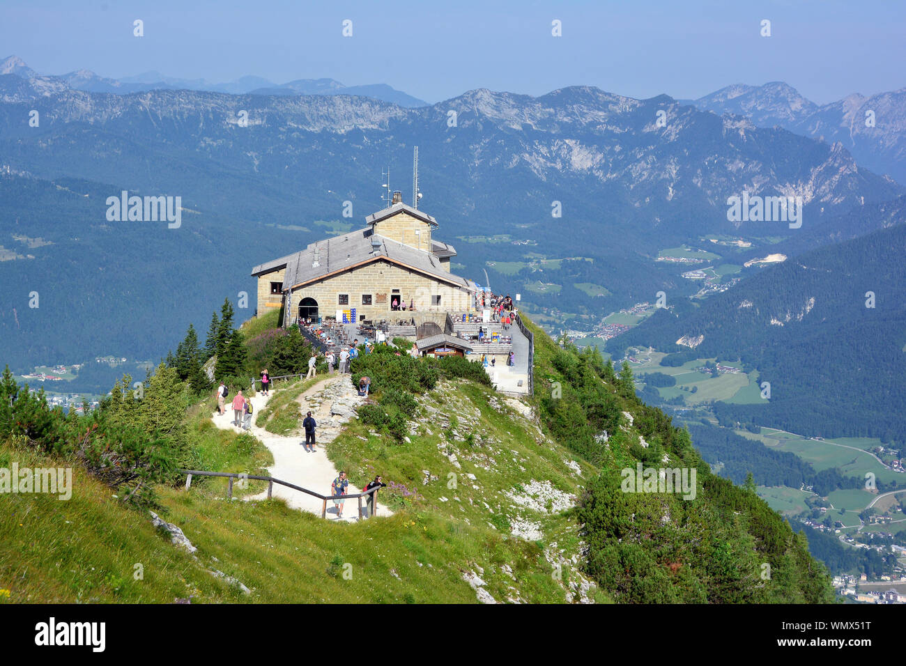 Kehlsteinhaus, Hitler's Eagle's Nest, Kehlstein Mountain, Berchtesgaden ...