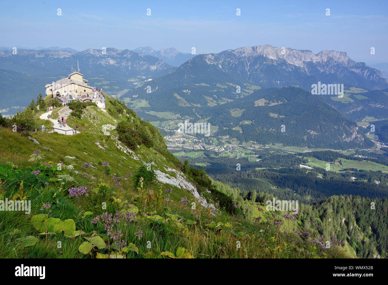 Kehlsteinhaus, Hitler's Eagle's Nest, Kehlstein Mountain, Berchtesgaden ...