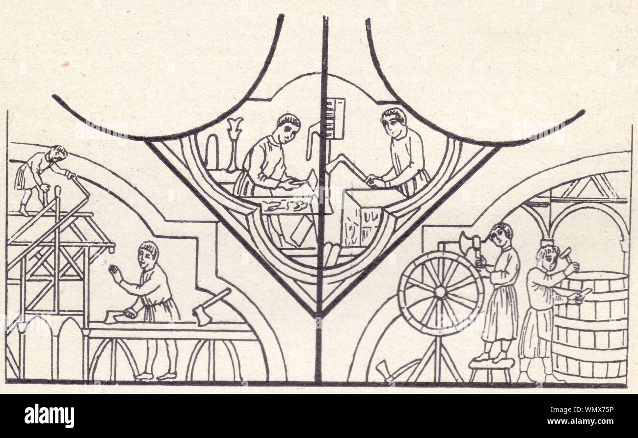 PDF) thèse Les vitraux du XIIIe siècle de la cathédrale du Mans. Aspects  iconographiques et stylistiques