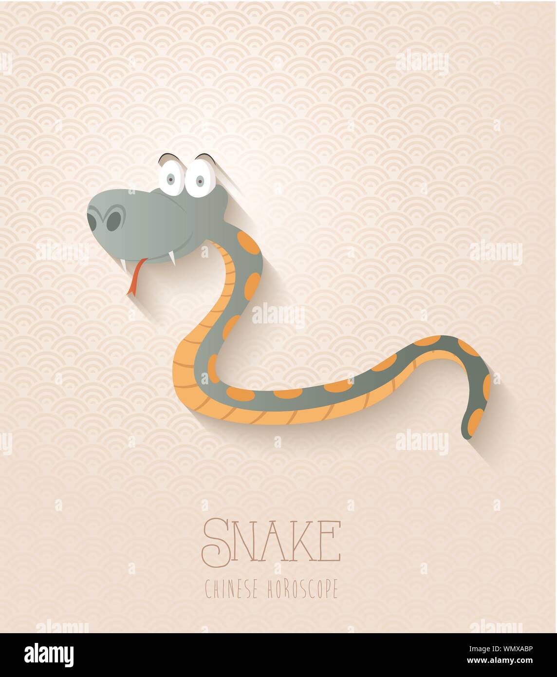 Chinese zodiac set Year of the Snake Stock Vector Image & Art Alamy