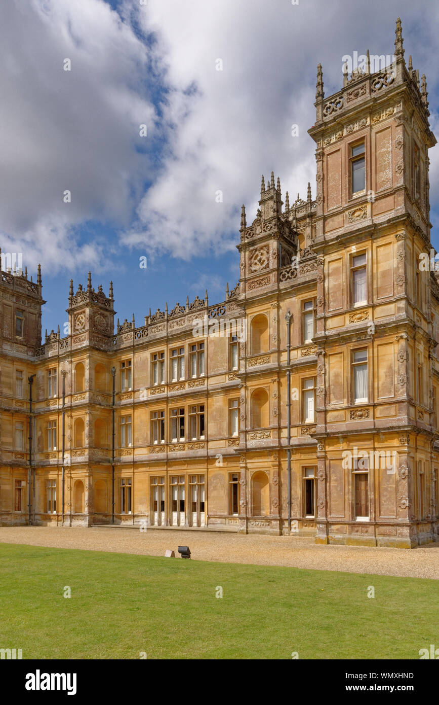 Highclere Castle, home of the Earl and Countess of Carnarvon, and film