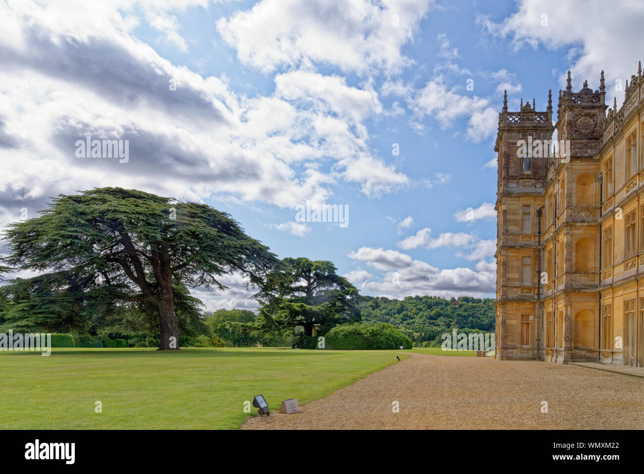 Highclere Castle, home of the Earl and Countess of Carnarvon, and film