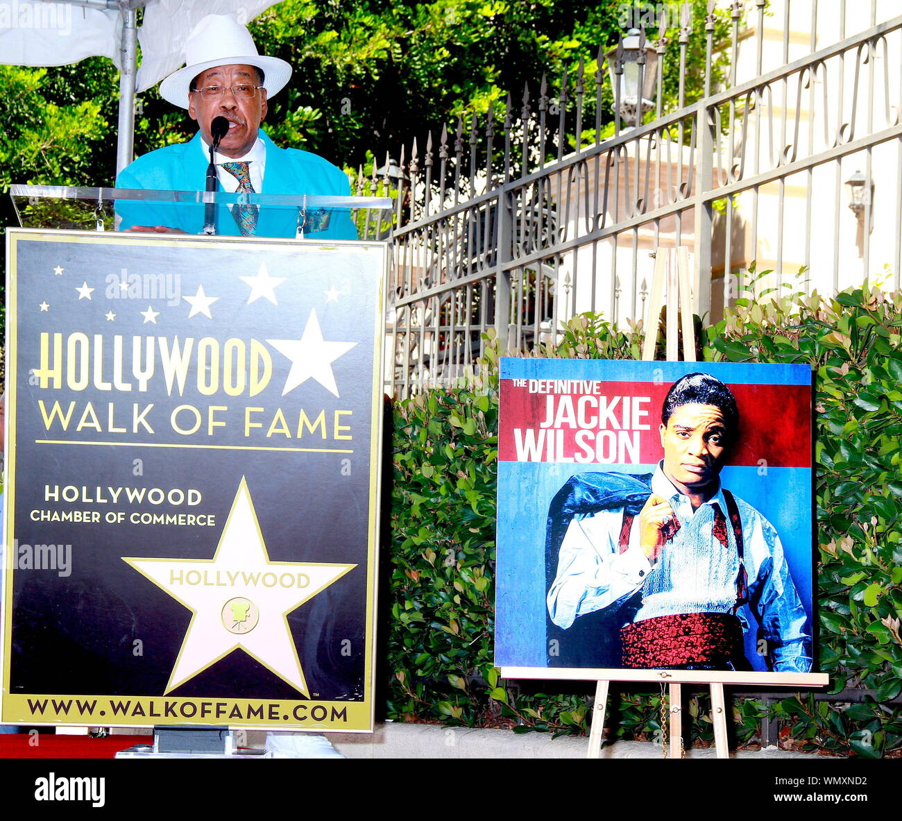 September 3, 2019, Hollywood, California, USA: I16064CHW.Hollywood Chamber Of Commerce Honors Jackie Wilson With Posthumous Star On The Hollywood Walk Of Fame .7057 Hollywood Boulevard, Hollywood, California, USA  .09/04/2019 .MARSHALL THOMPSON - THE CHI-LITES .Â©Clinton H.Wallace/Photomundo International/  Photos Inc  (Credit Image: © Clinton Wallace/Globe Photos via ZUMA Wire) Stock Photo
