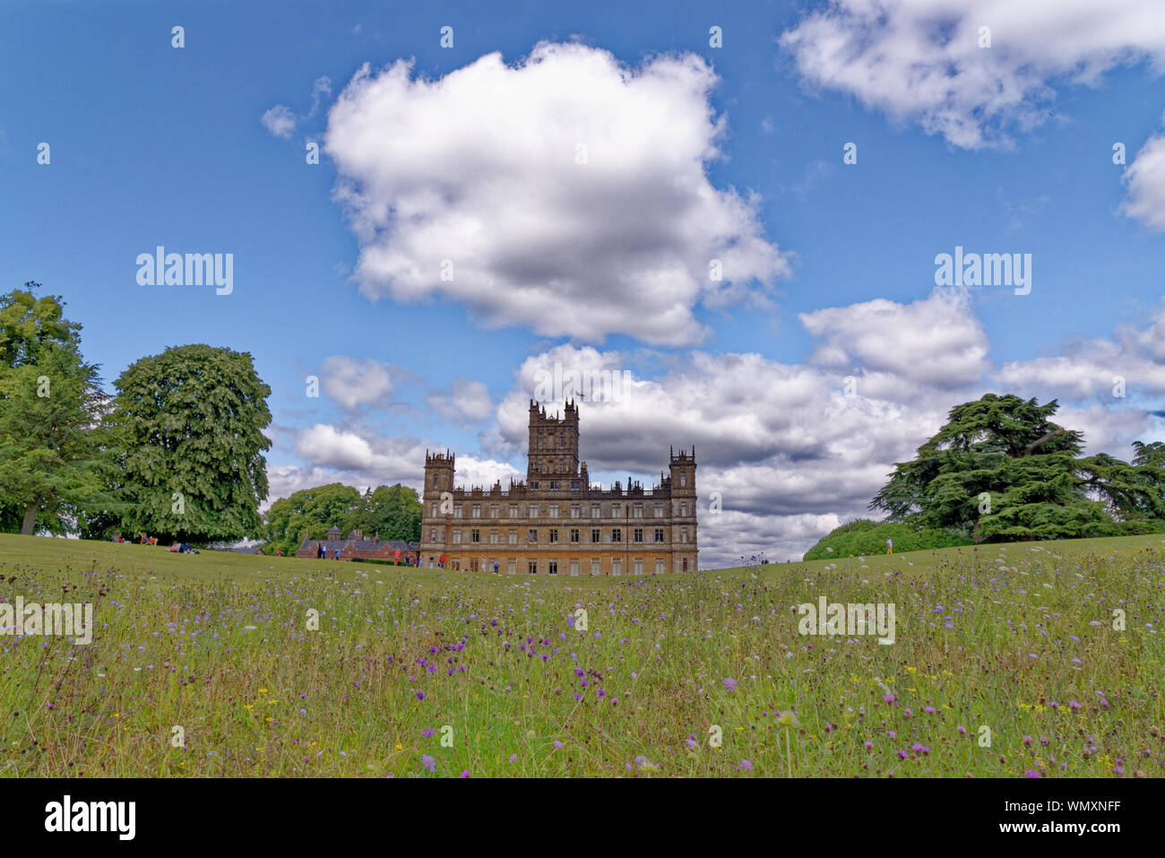 Highclere Castle, home of the Earl and Countess of Carnarvon, and film